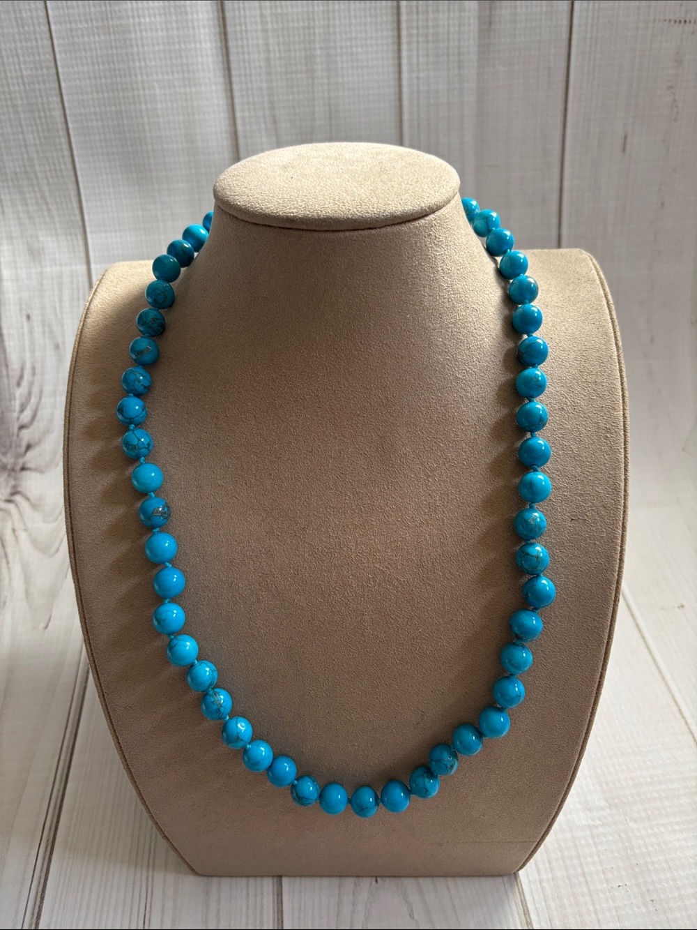 Turquoise Bead Necklace